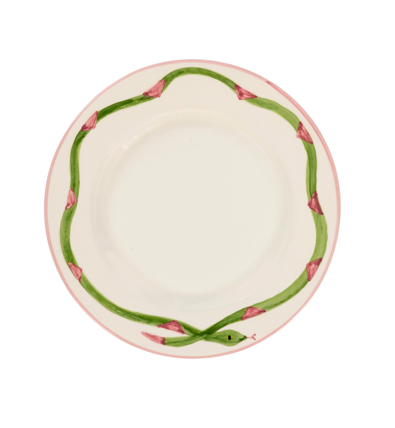 Serpent middagstallerken, Multicolor - Ø27 cm